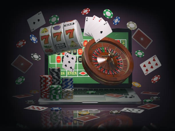 Live dealer managing blackjack game